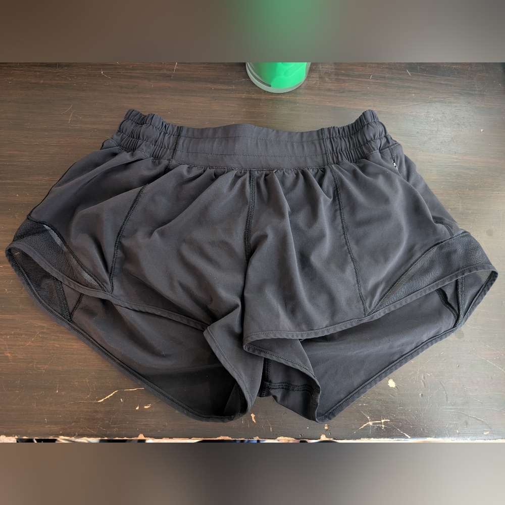 Lululemon Black Athletic Shorts Size 6